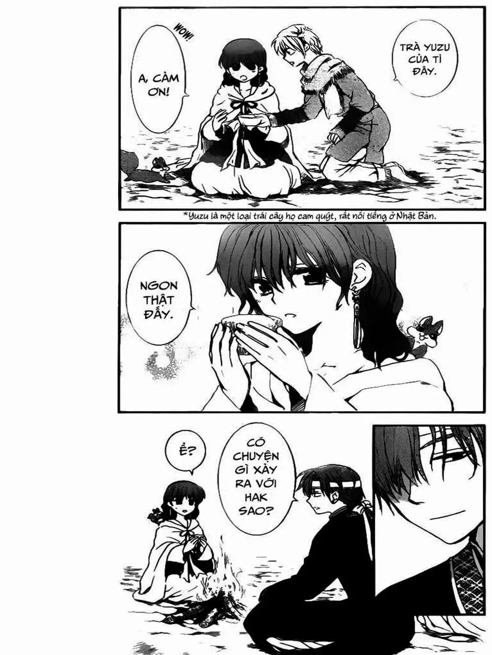 Truyện Tranh Đóa Hoa Bùng Cháy - Yona Of The Dawn trang 7