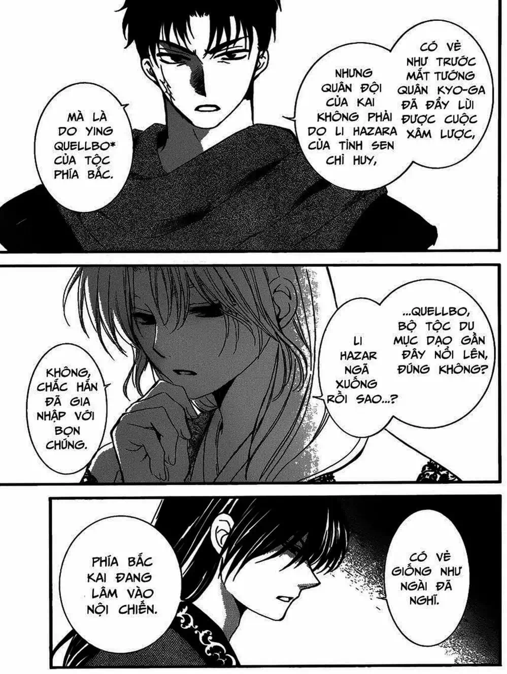 Truyện Tranh Đóa Hoa Bùng Cháy - Yona Of The Dawn trang 7