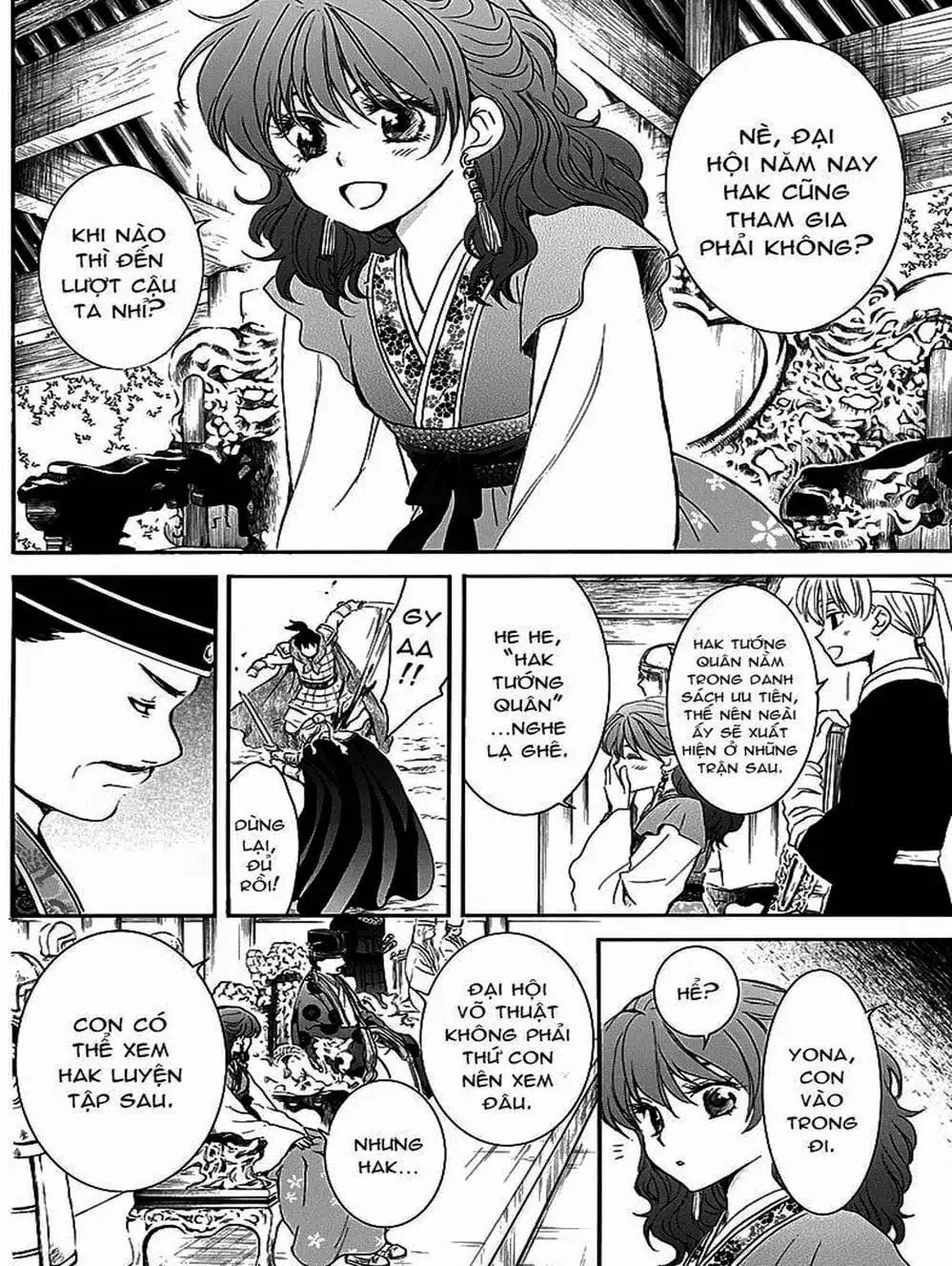 Truyện Tranh Đóa Hoa Bùng Cháy - Yona Of The Dawn trang 7