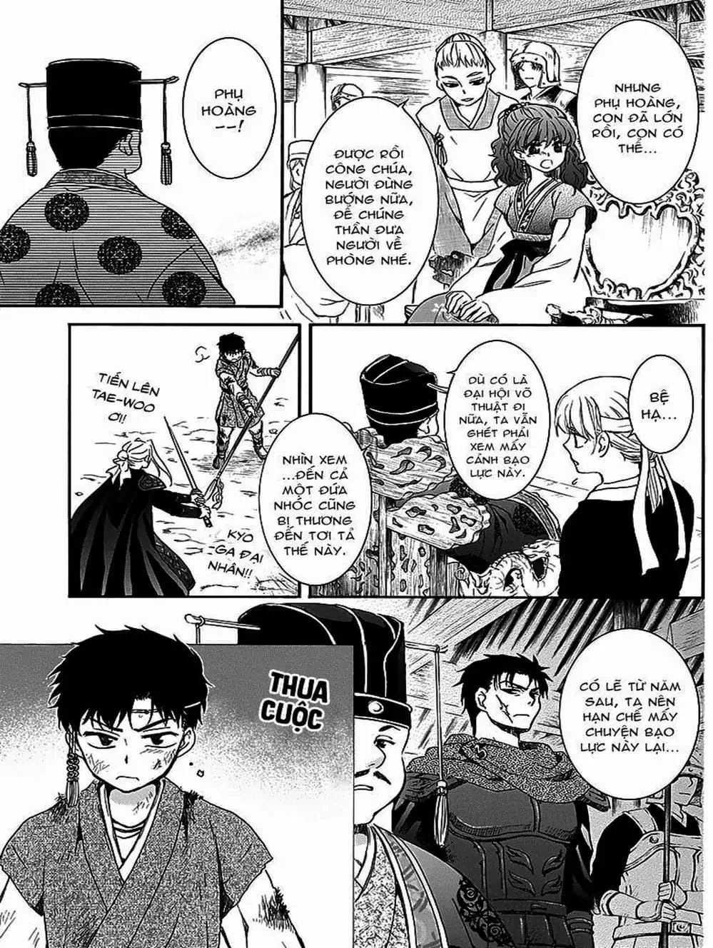 Truyện Tranh Đóa Hoa Bùng Cháy - Yona Of The Dawn trang 7