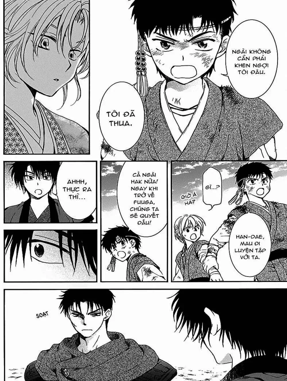 Truyện Tranh Đóa Hoa Bùng Cháy - Yona Of The Dawn trang 7