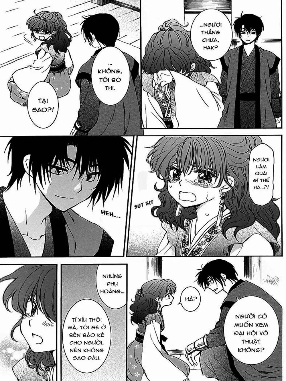 Truyện Tranh Đóa Hoa Bùng Cháy - Yona Of The Dawn trang 7