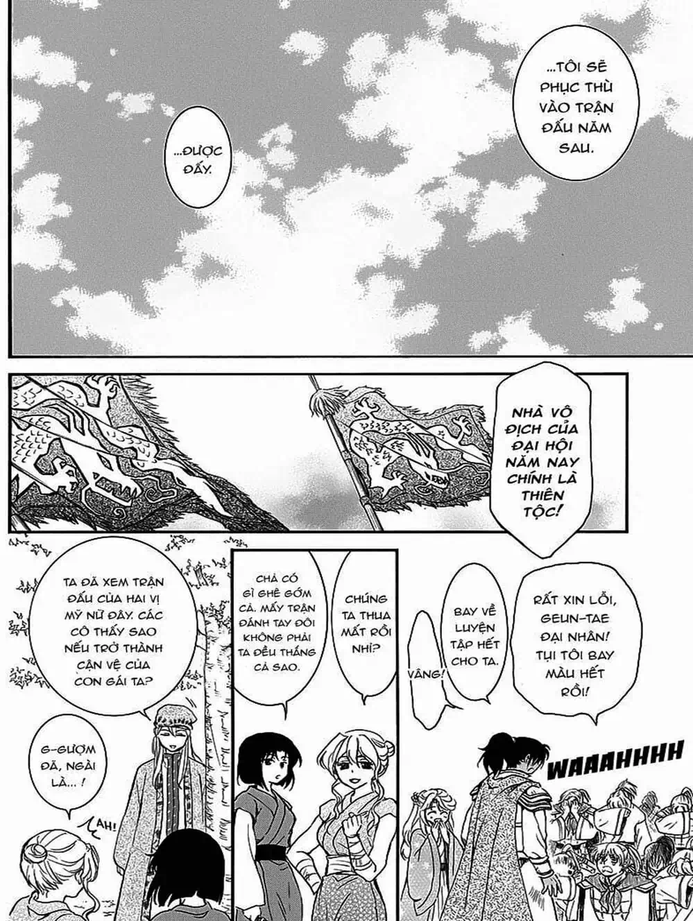 Truyện Tranh Đóa Hoa Bùng Cháy - Yona Of The Dawn trang 7