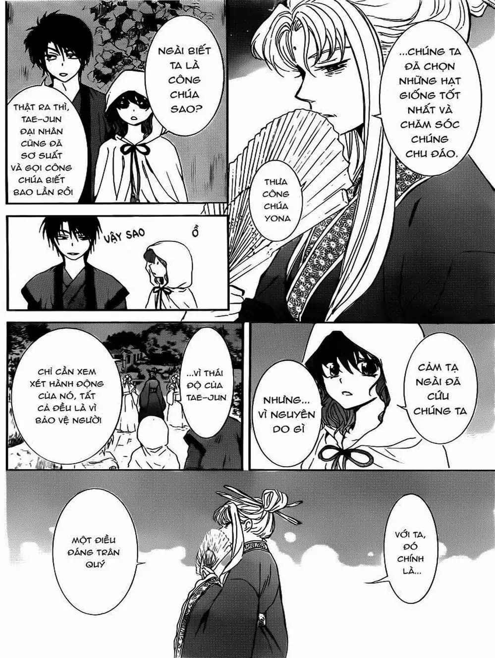 Truyện Tranh Đóa Hoa Bùng Cháy - Yona Of The Dawn trang 7