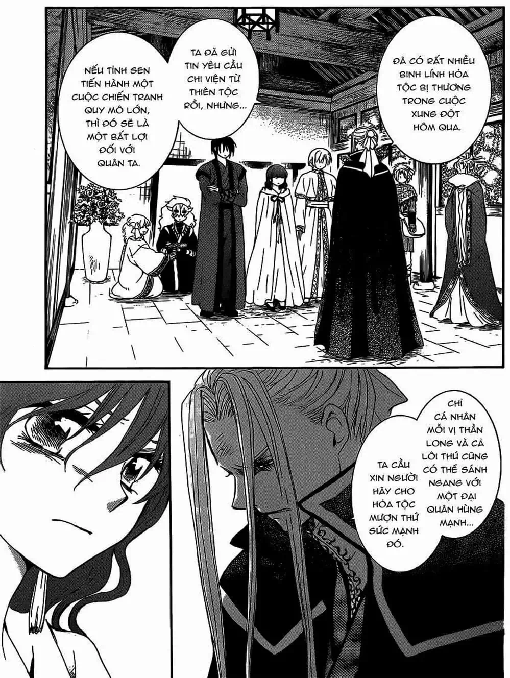 Truyện Tranh Đóa Hoa Bùng Cháy - Yona Of The Dawn trang 7