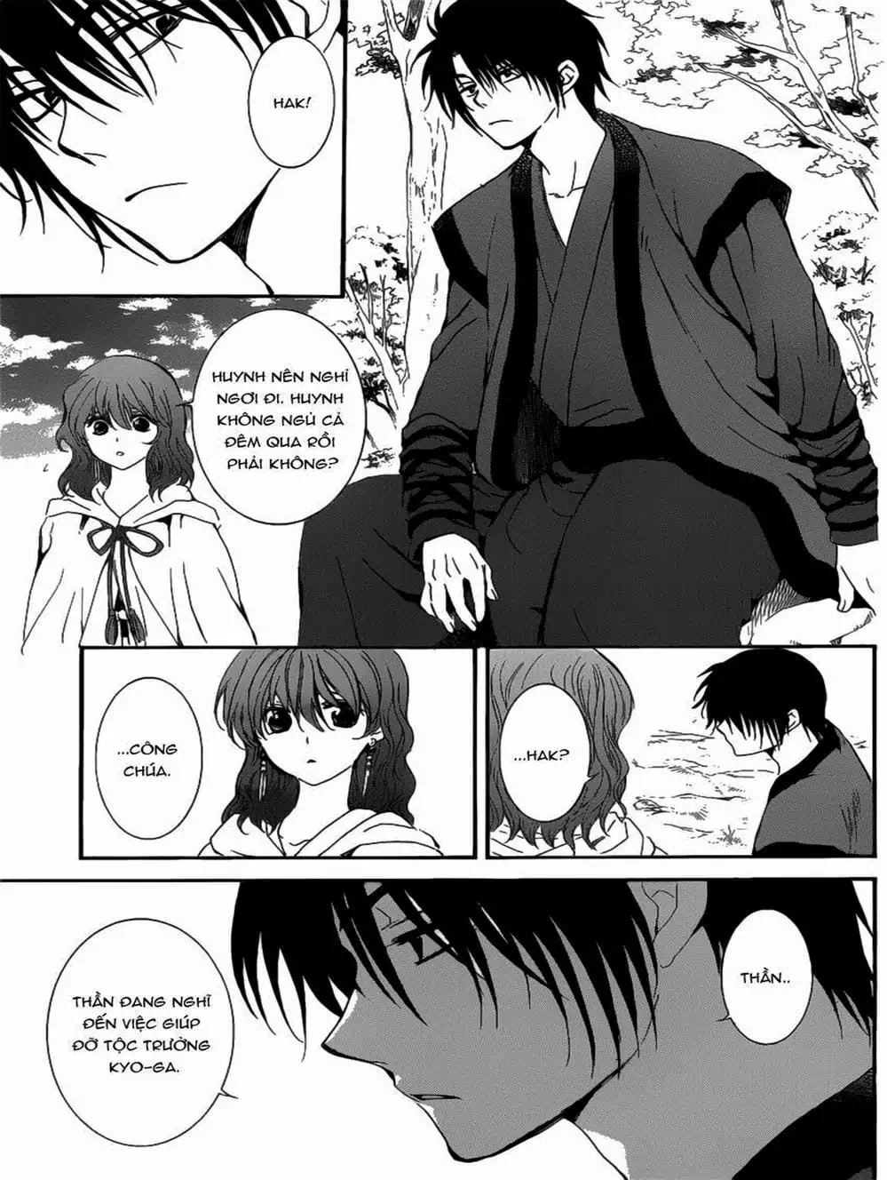 Truyện Tranh Đóa Hoa Bùng Cháy - Yona Of The Dawn trang 7