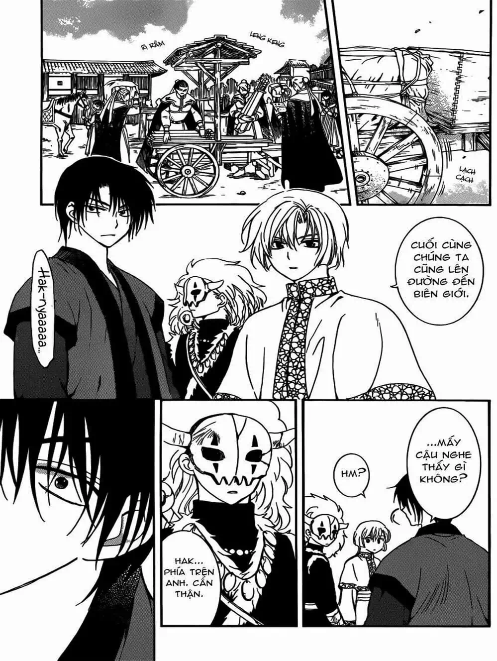 Truyện Tranh Đóa Hoa Bùng Cháy - Yona Of The Dawn trang 7