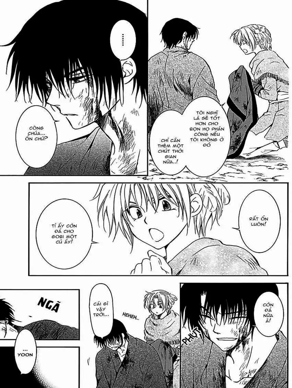 Truyện Tranh Đóa Hoa Bùng Cháy - Yona Of The Dawn trang 7