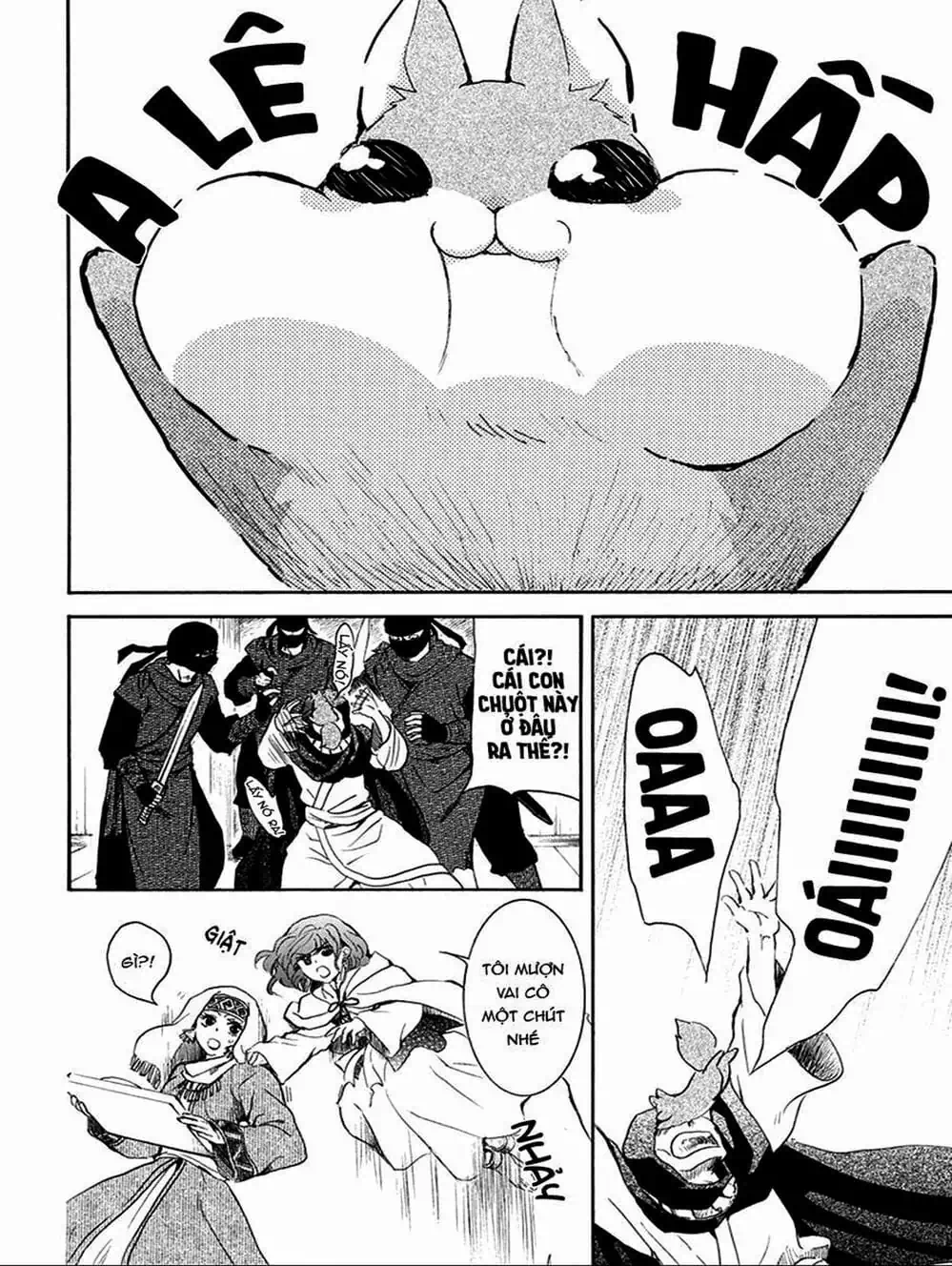 Truyện Tranh Đóa Hoa Bùng Cháy - Yona Of The Dawn trang 7