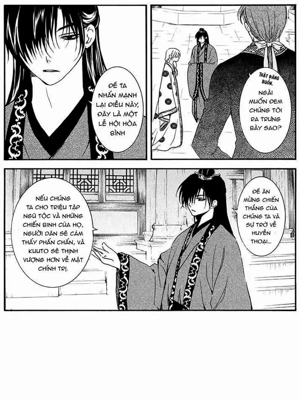 Truyện Tranh Đóa Hoa Bùng Cháy - Yona Of The Dawn trang 7