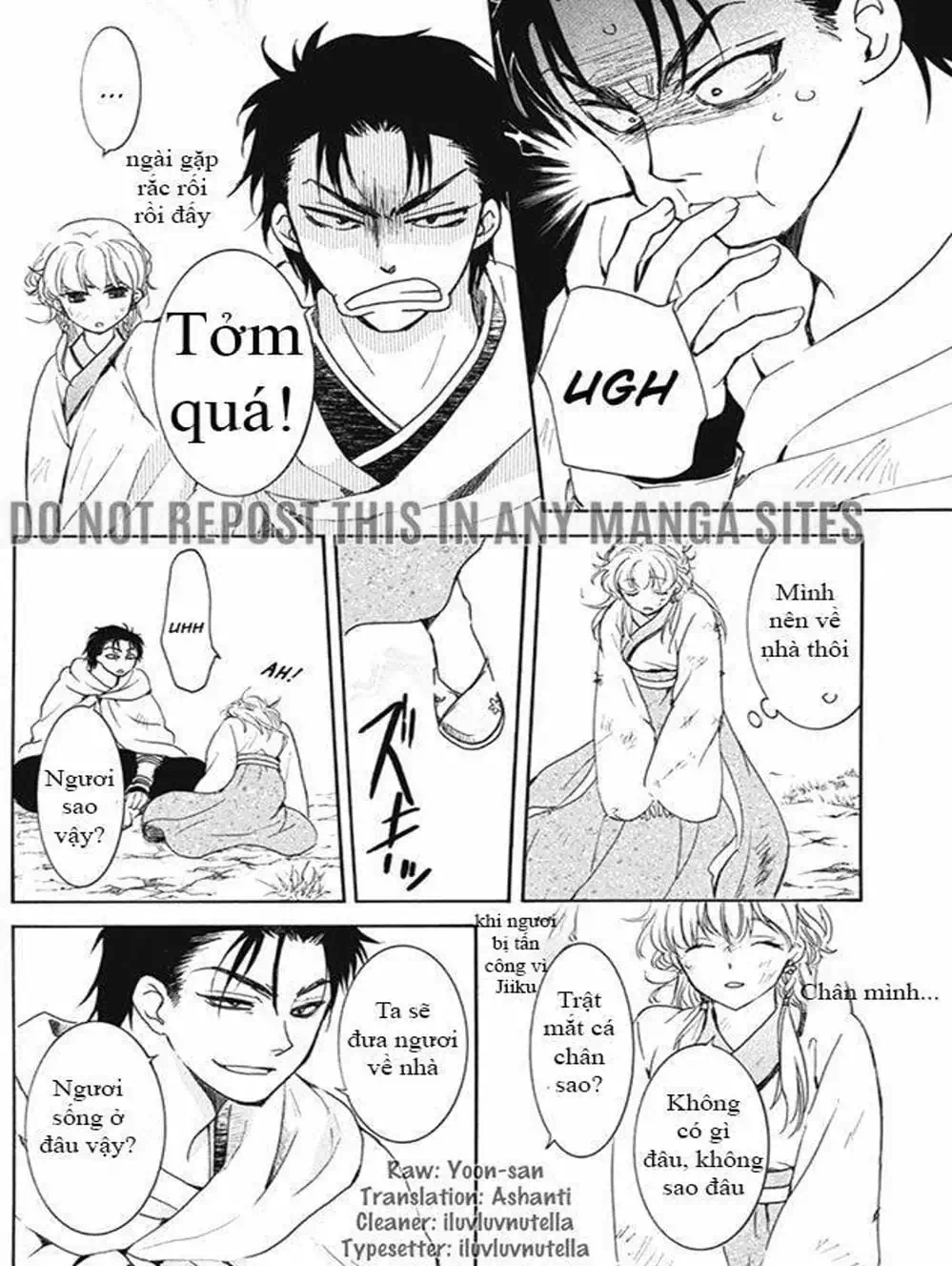 Truyện Tranh Đóa Hoa Bùng Cháy - Yona Of The Dawn trang 7