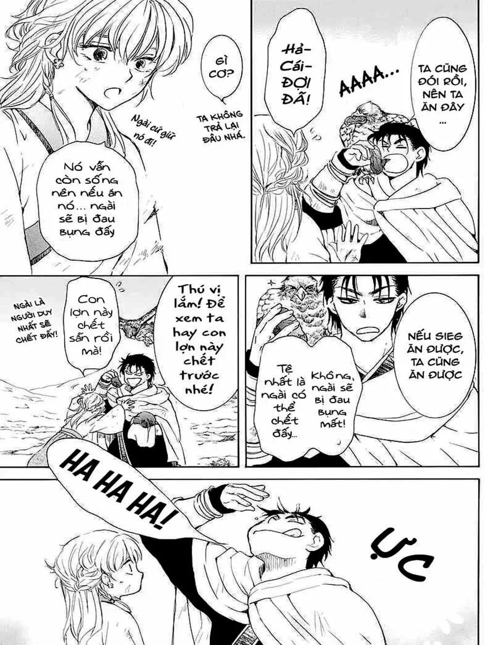 Truyện Tranh Đóa Hoa Bùng Cháy - Yona Of The Dawn trang 7