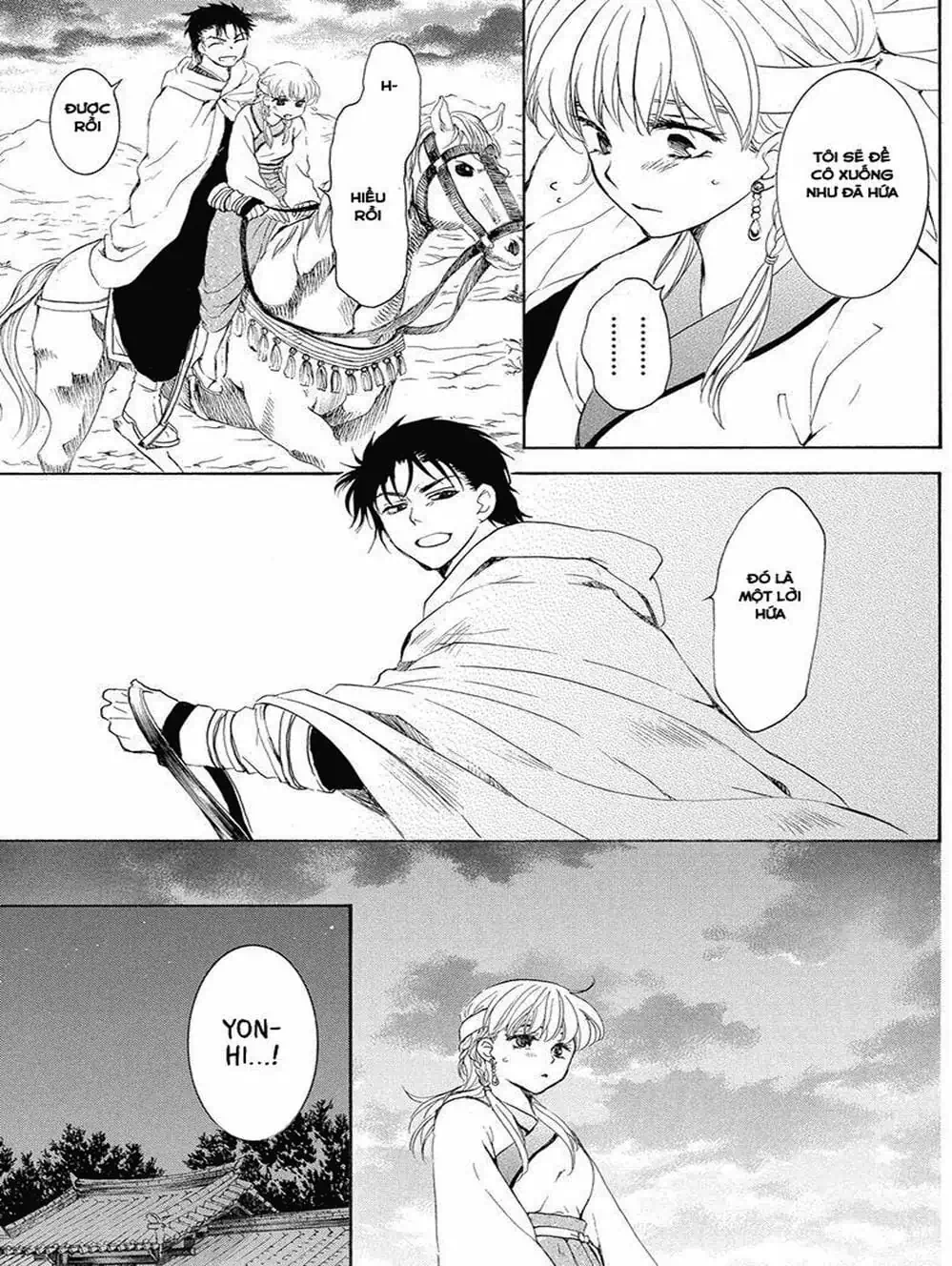 Truyện Tranh Đóa Hoa Bùng Cháy - Yona Of The Dawn trang 7