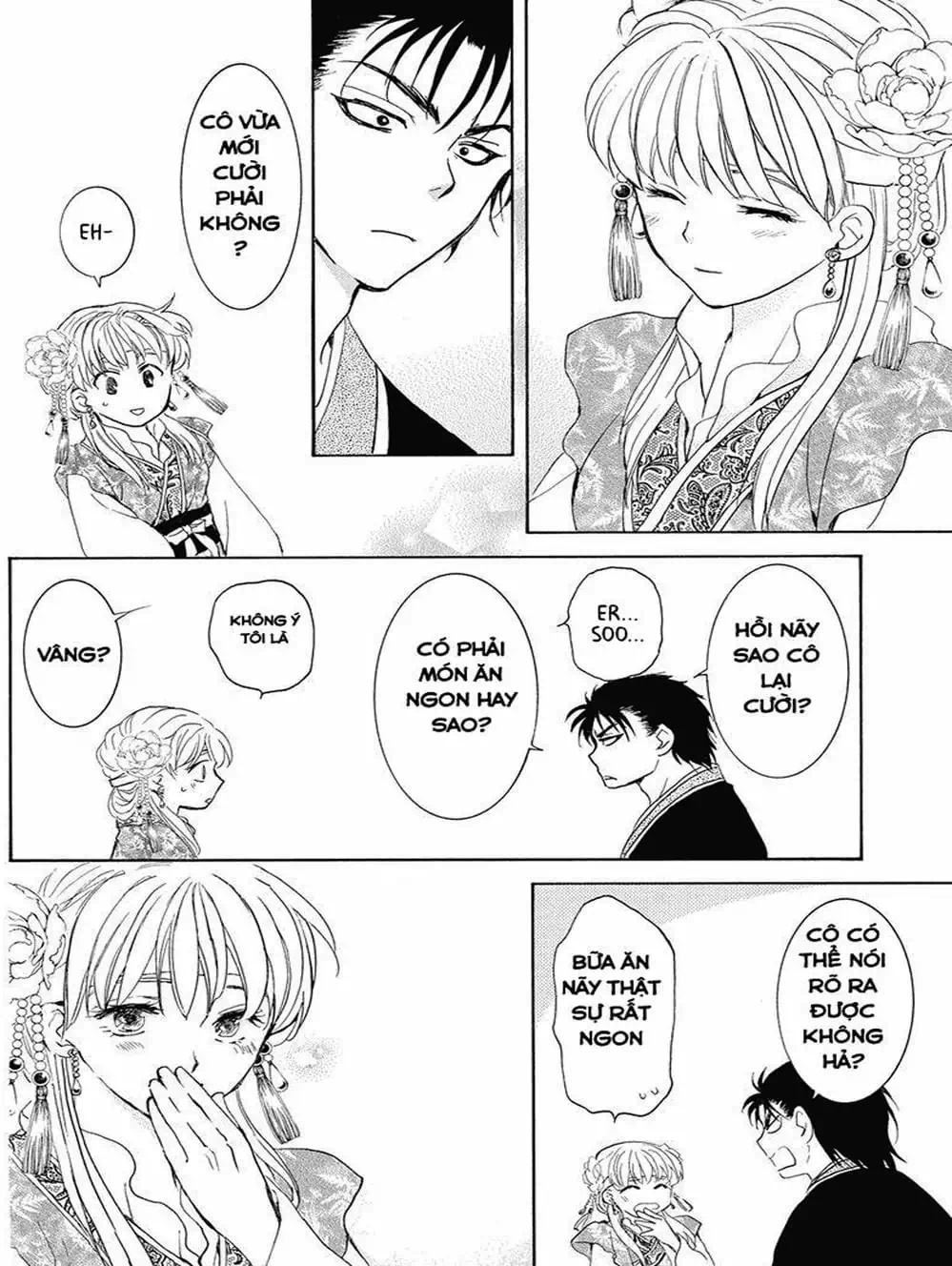 Truyện Tranh Đóa Hoa Bùng Cháy - Yona Of The Dawn trang 7