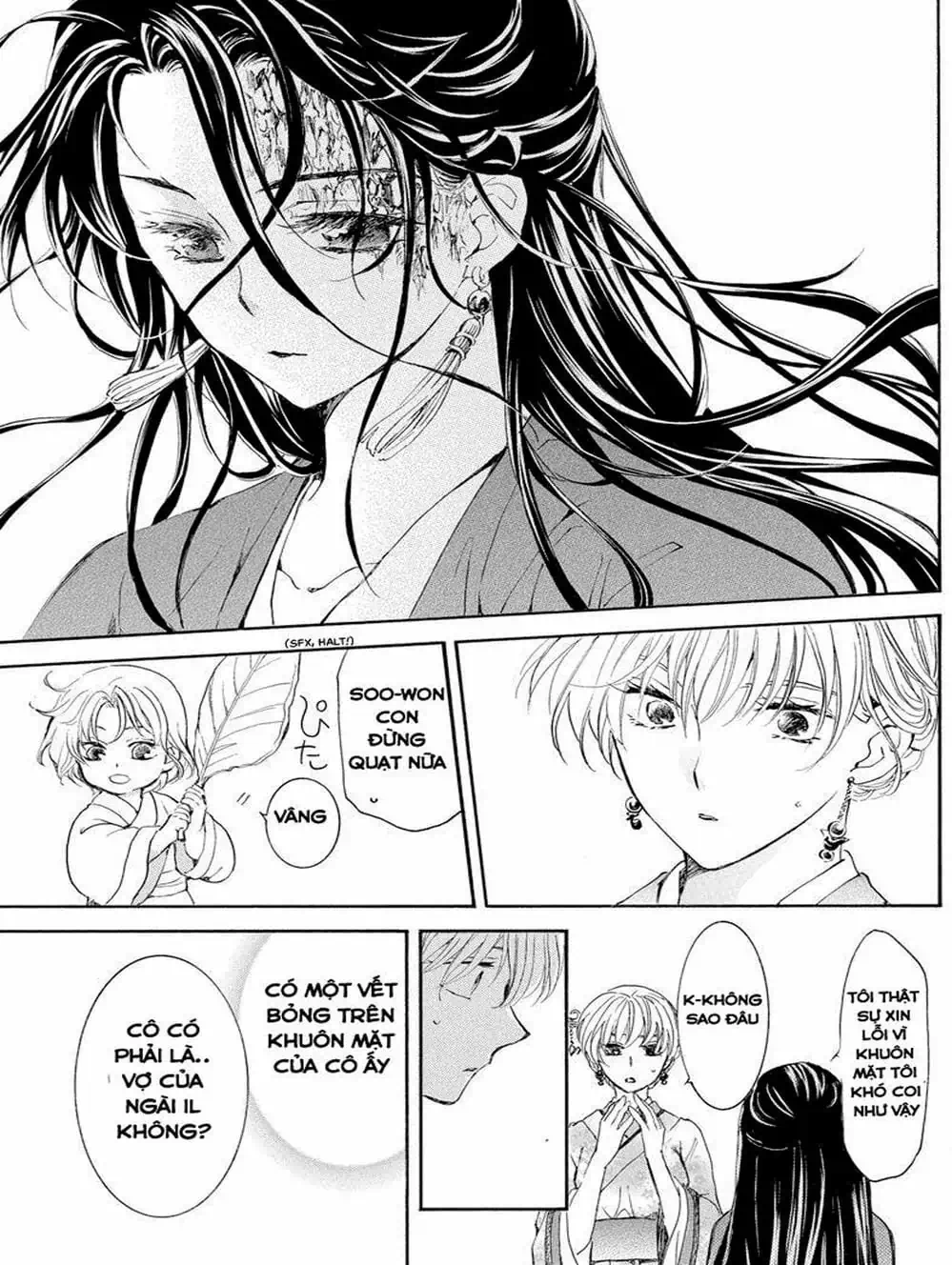 Truyện Tranh Đóa Hoa Bùng Cháy - Yona Of The Dawn trang 7