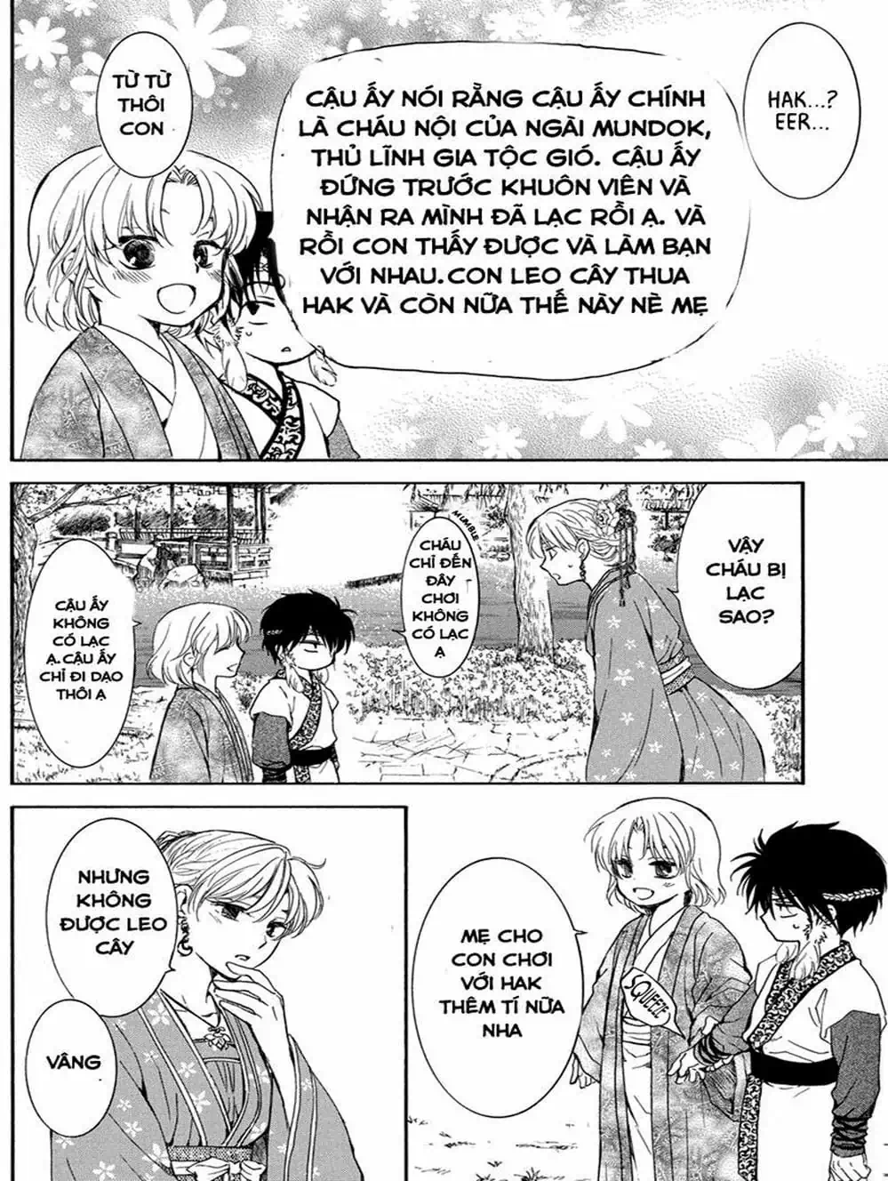 Truyện Tranh Đóa Hoa Bùng Cháy - Yona Of The Dawn trang 7