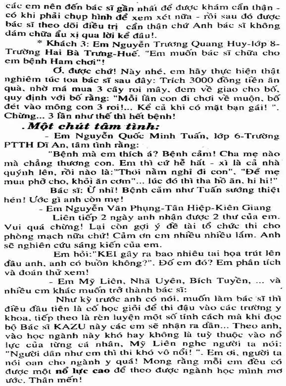 Truyện Tranh Bác Sĩ K - Doctor K trang 3