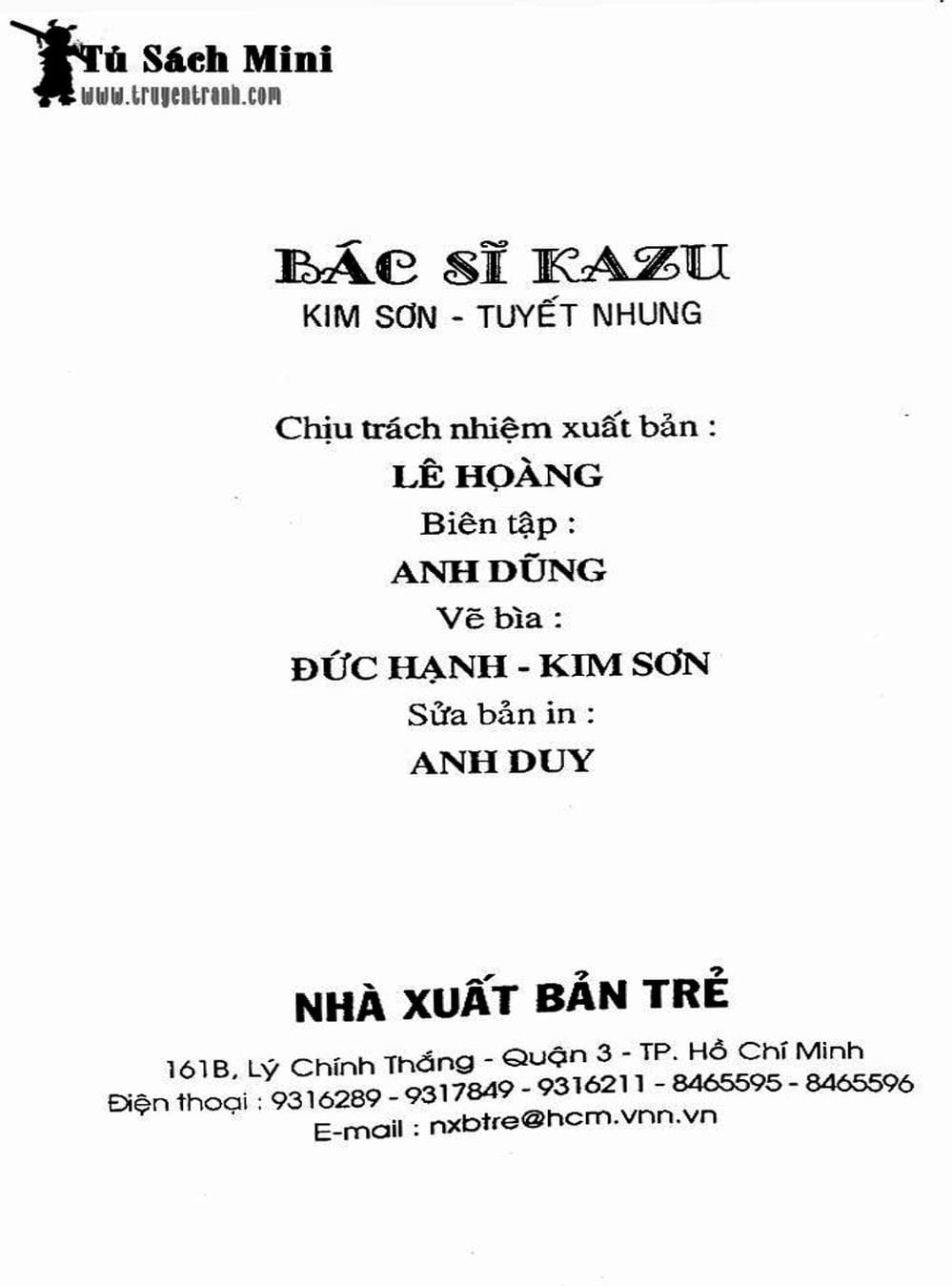 Truyện Tranh Bác Sĩ K - Doctor K trang 3