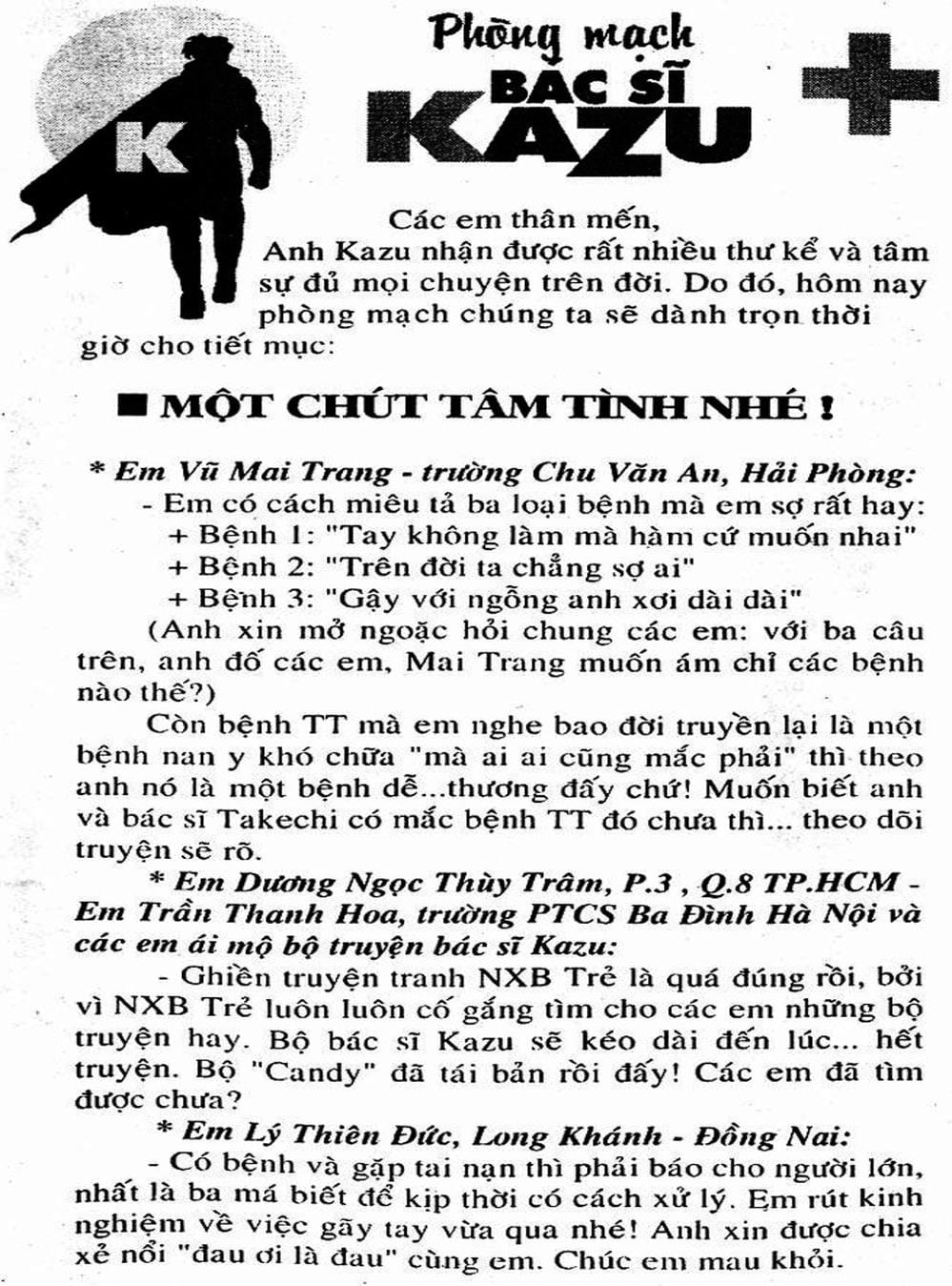 Truyện Tranh Bác Sĩ K - Doctor K trang 3