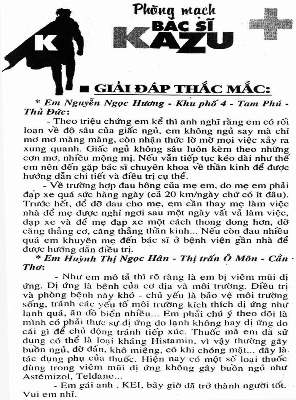 Truyện Tranh Bác Sĩ K - Doctor K trang 3