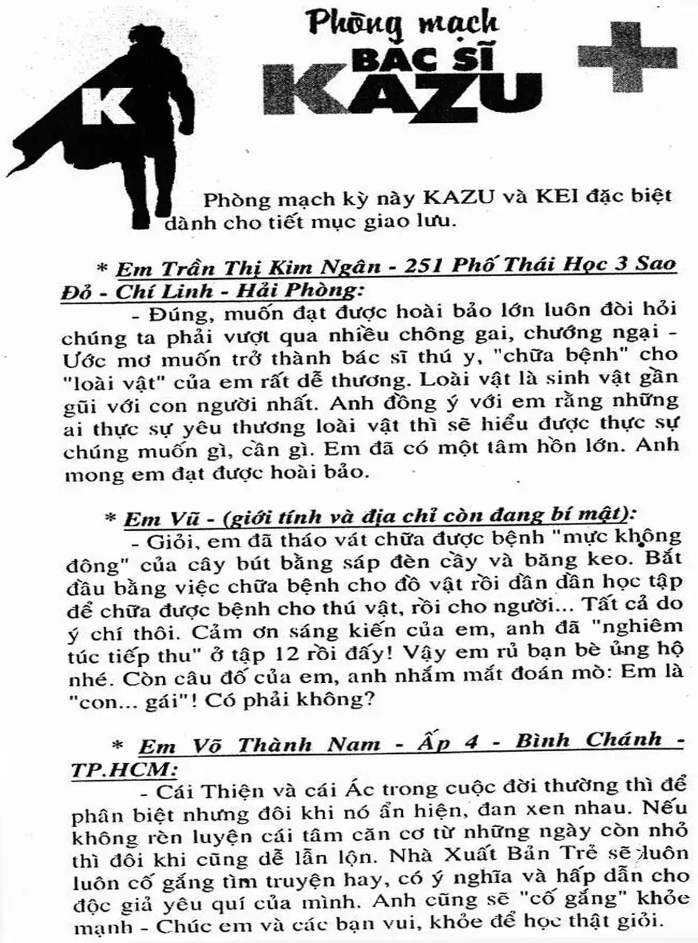Truyện Tranh Bác Sĩ K - Doctor K trang 3