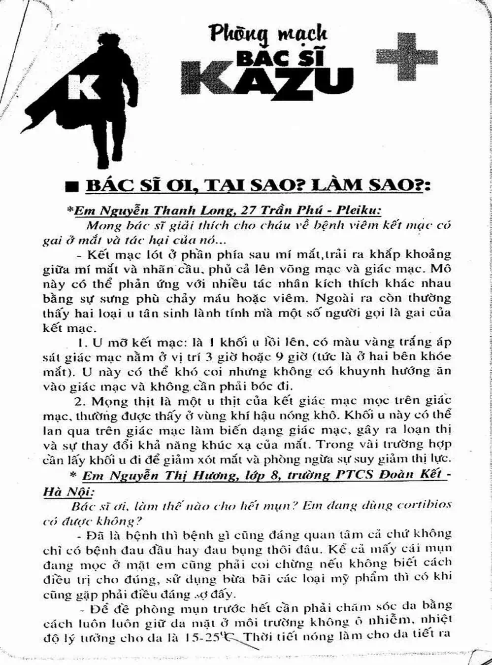 Truyện Tranh Bác Sĩ K - Doctor K trang 3