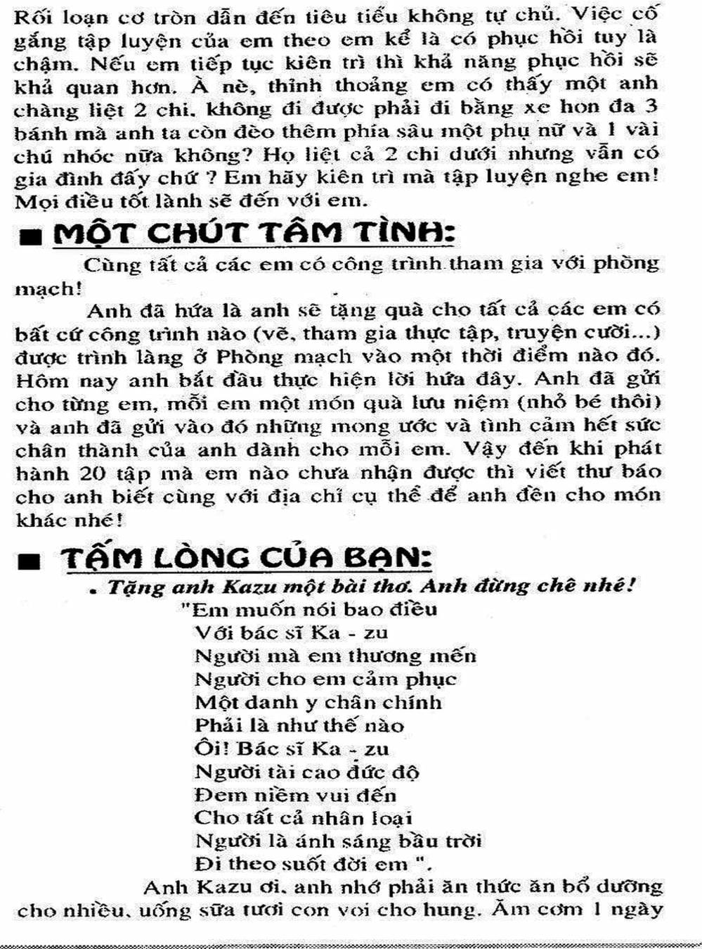 Truyện Tranh Bác Sĩ K - Doctor K trang 3