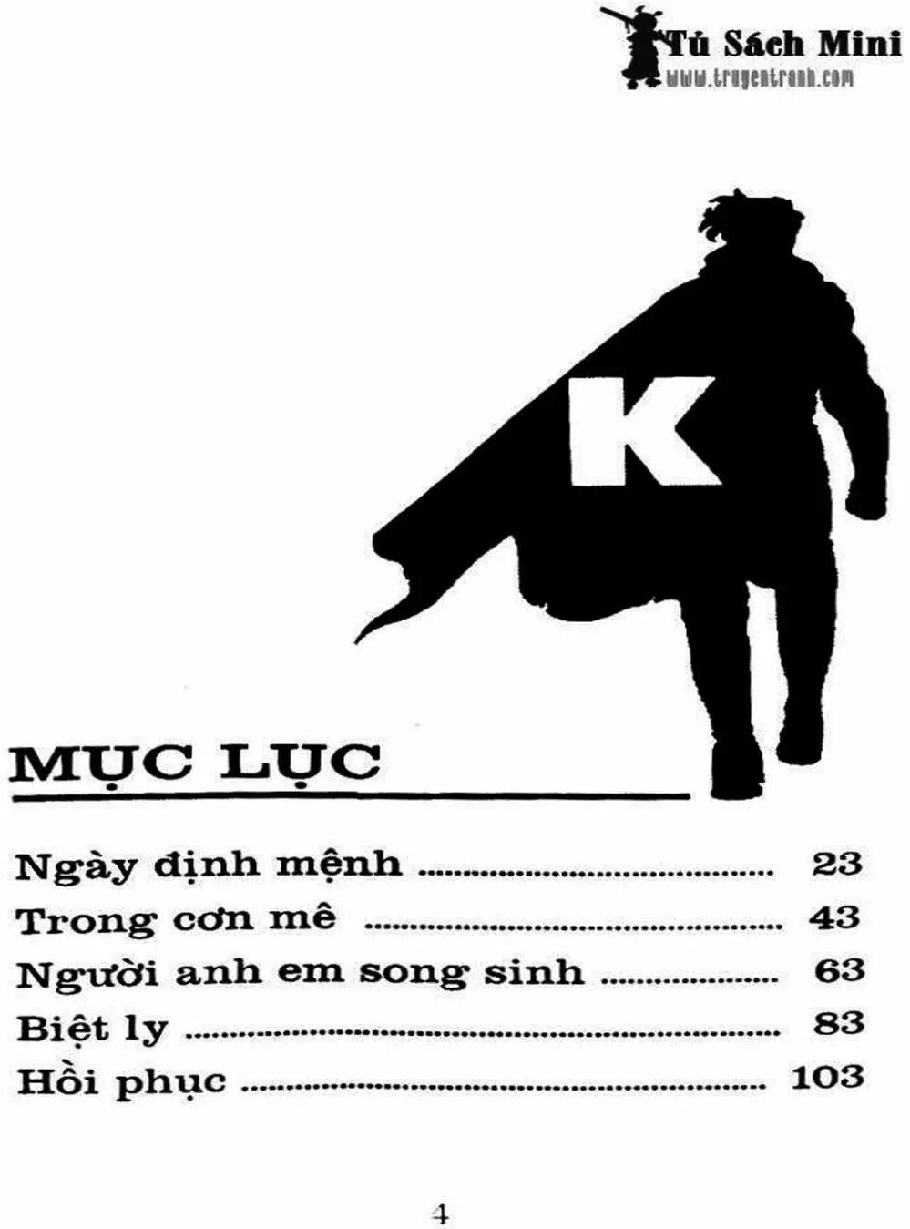 Truyện Tranh Bác Sĩ K - Doctor K trang 3