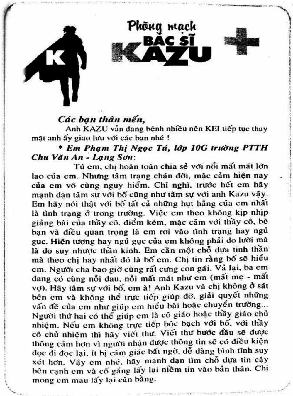 Truyện Tranh Bác Sĩ K - Doctor K trang 3