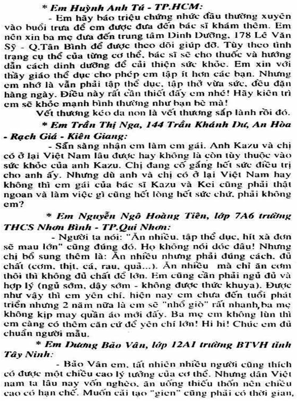 Truyện Tranh Bác Sĩ K - Doctor K trang 3