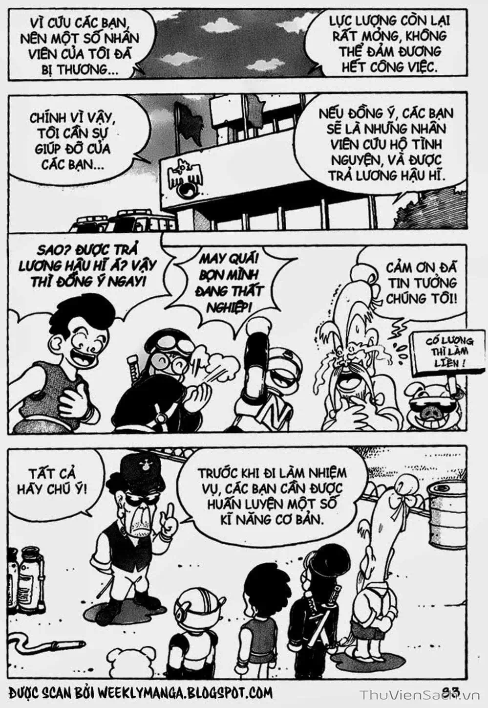 Truyện Tranh Đội Quân Nhí Nhố trang 3