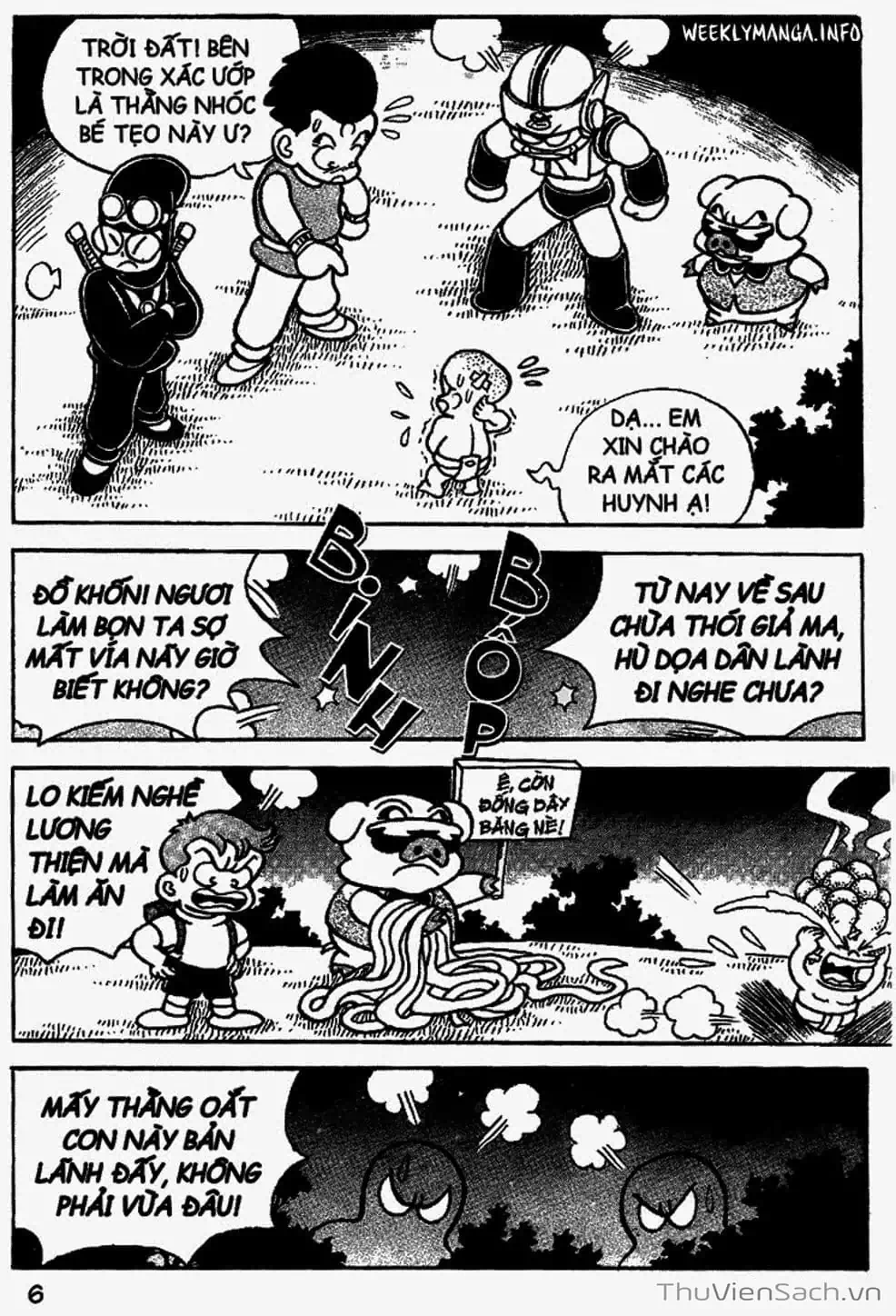 Truyện Tranh Đội Quân Nhí Nhố trang 3