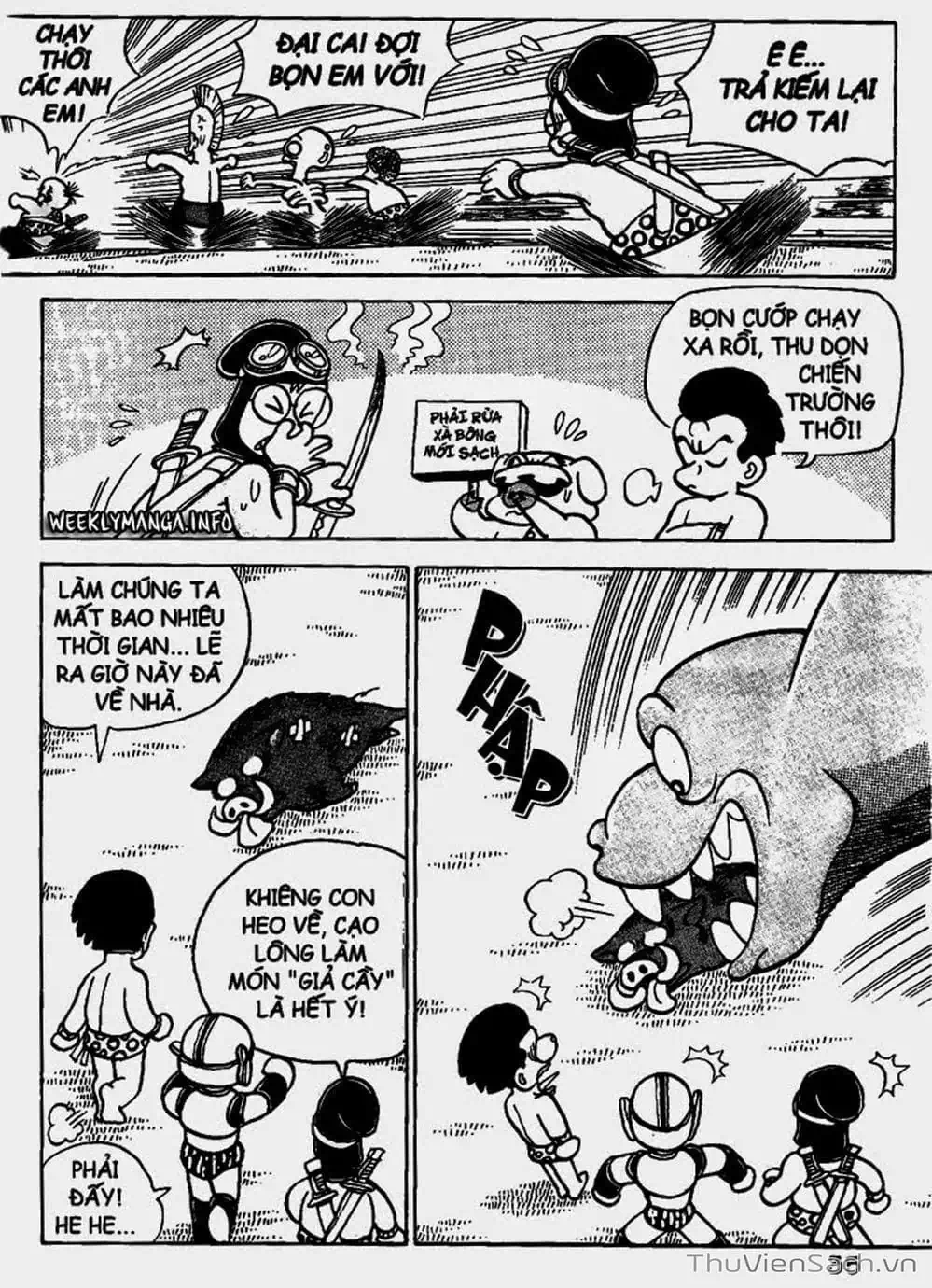 Truyện Tranh Đội Quân Nhí Nhố trang 3