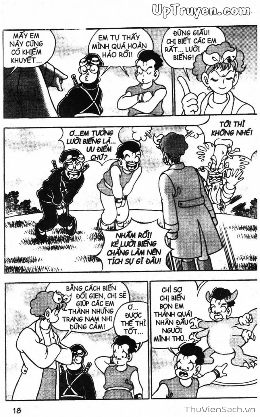 Truyện Tranh Đội Quân Nhí Nhố trang 3