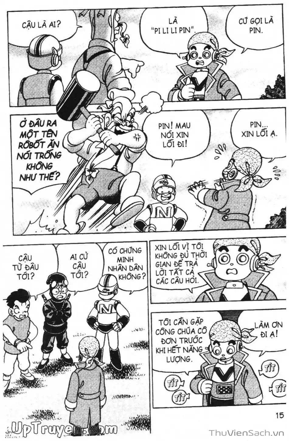 Truyện Tranh Đội Quân Nhí Nhố trang 3