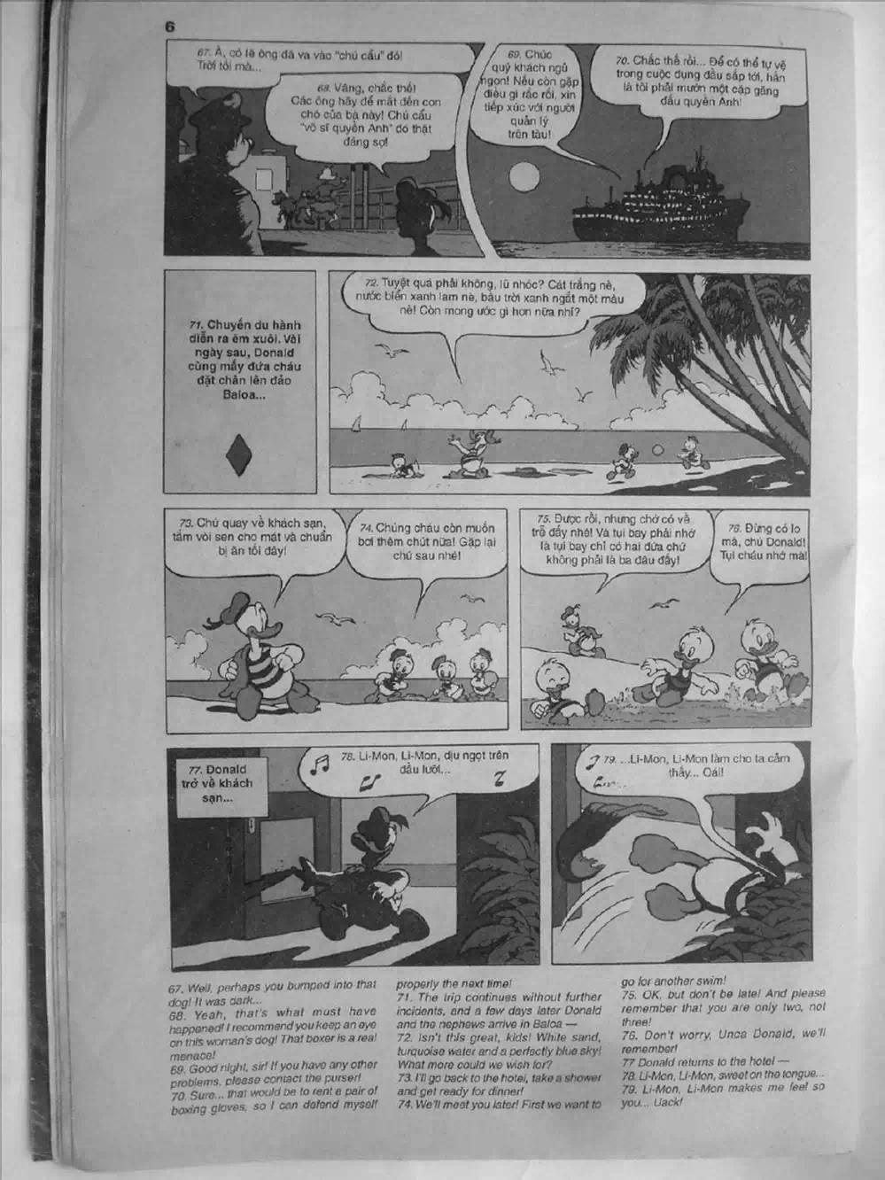 Truyện Tranh Donald Và Bạn Hữu trang 2