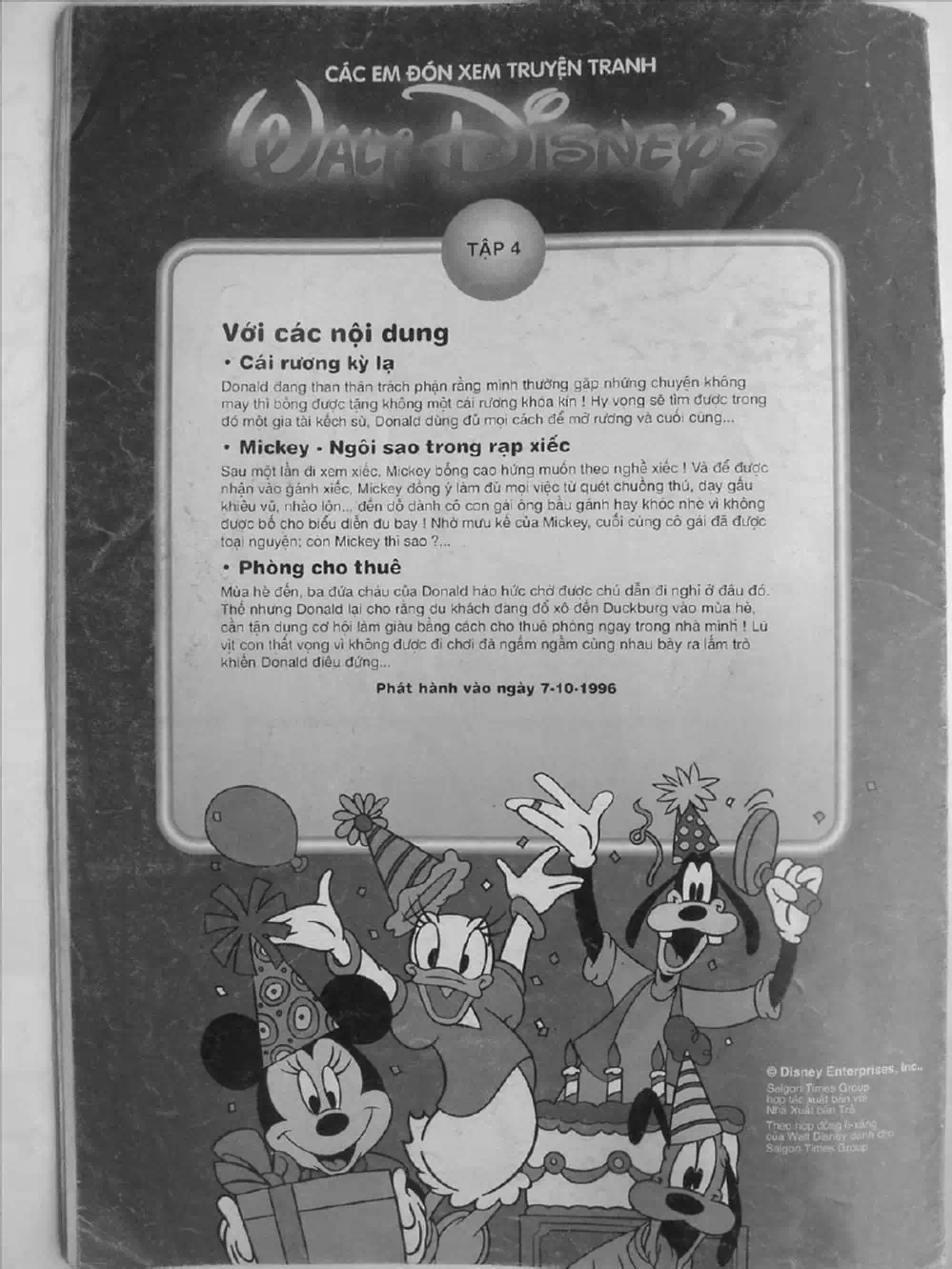 Truyện Tranh Donald Và Bạn Hữu trang 2