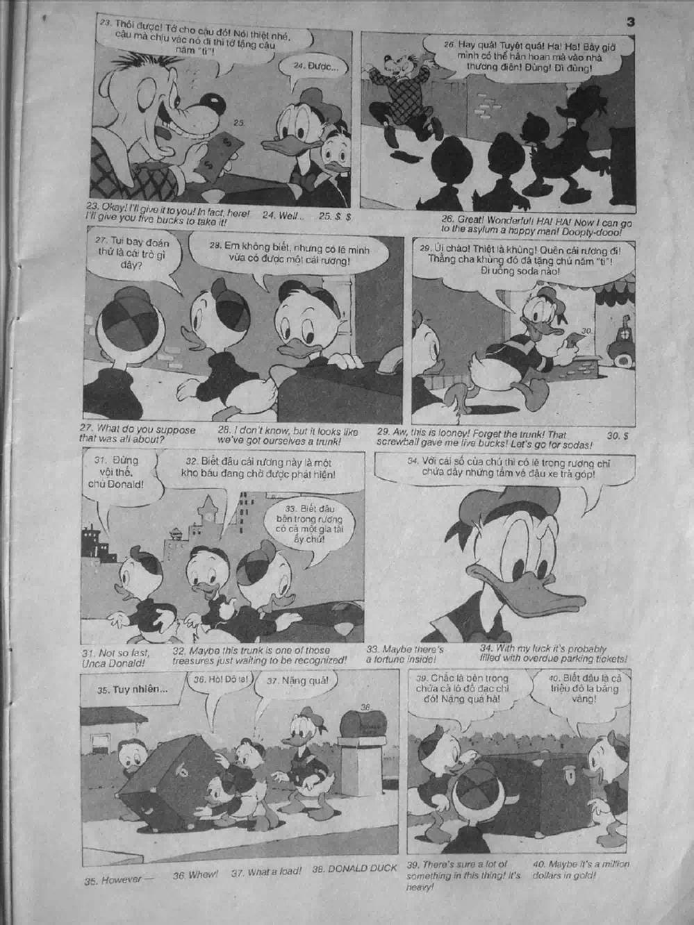 Truyện Tranh Donald Và Bạn Hữu trang 2
