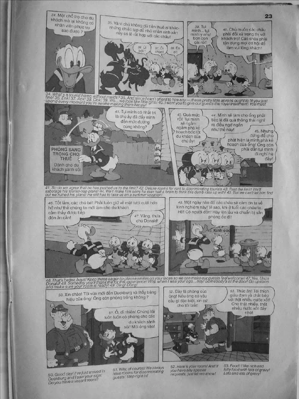 Truyện Tranh Donald Và Bạn Hữu trang 2