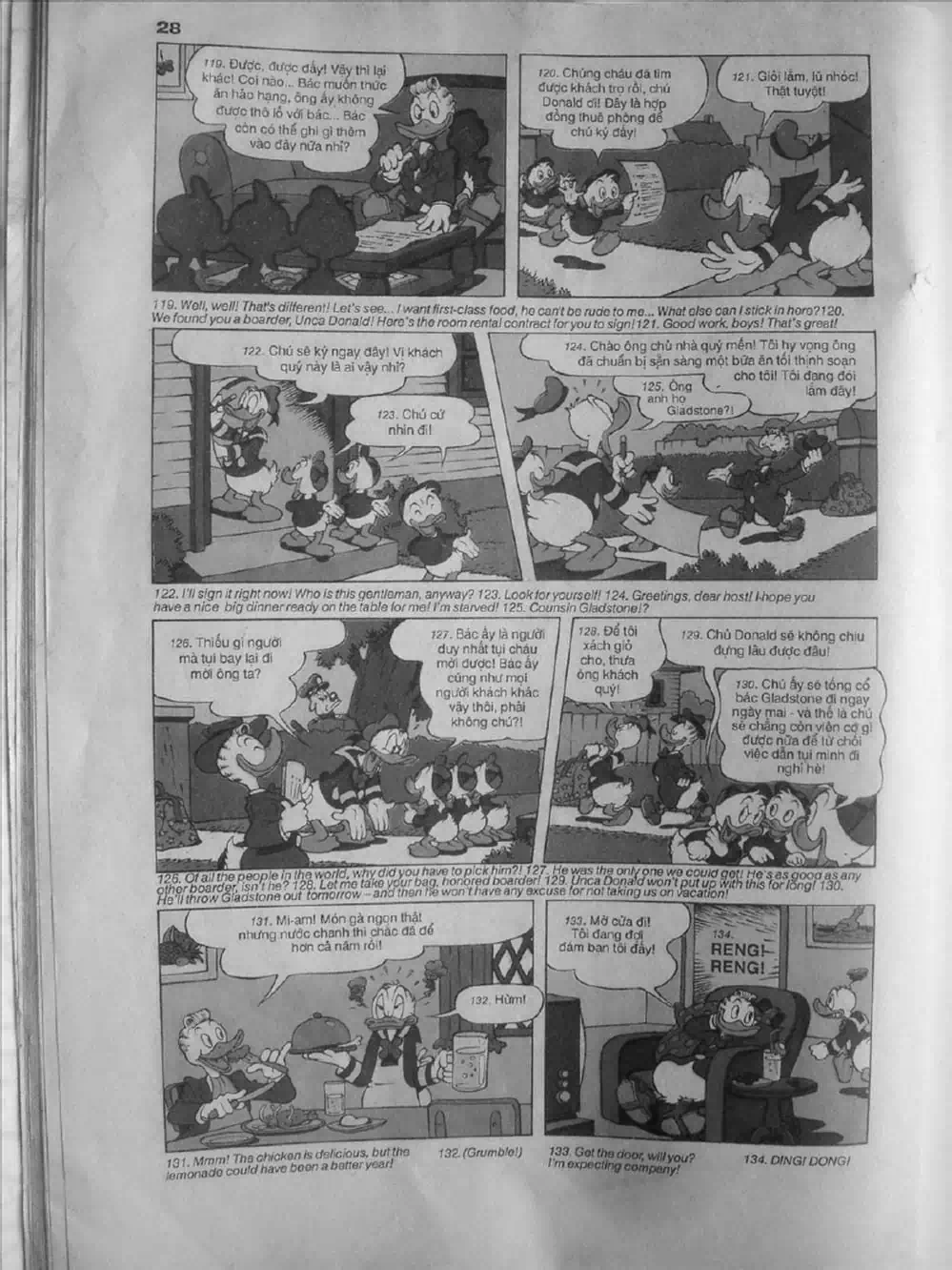 Truyện Tranh Donald Và Bạn Hữu trang 2