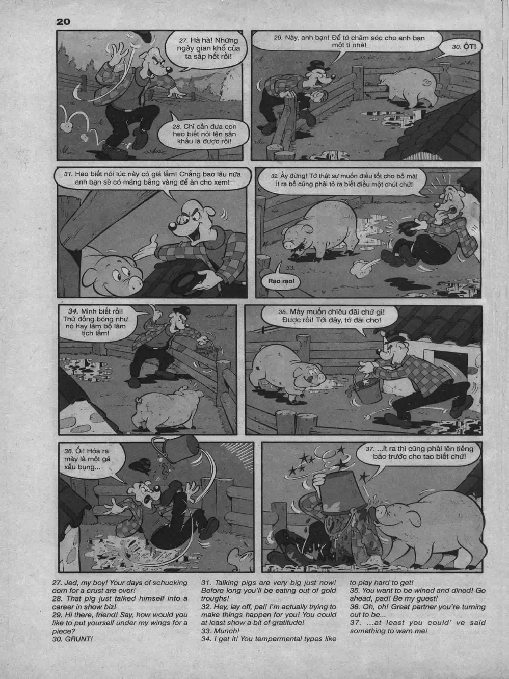 Truyện Tranh Donald Và Bạn Hữu trang 2