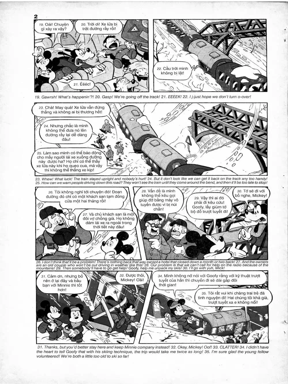 Truyện Tranh Donald Và Bạn Hữu trang 2