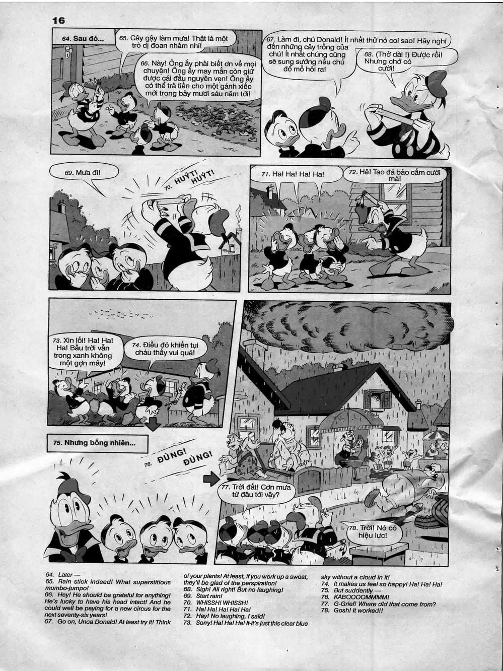 Truyện Tranh Donald Và Bạn Hữu trang 2