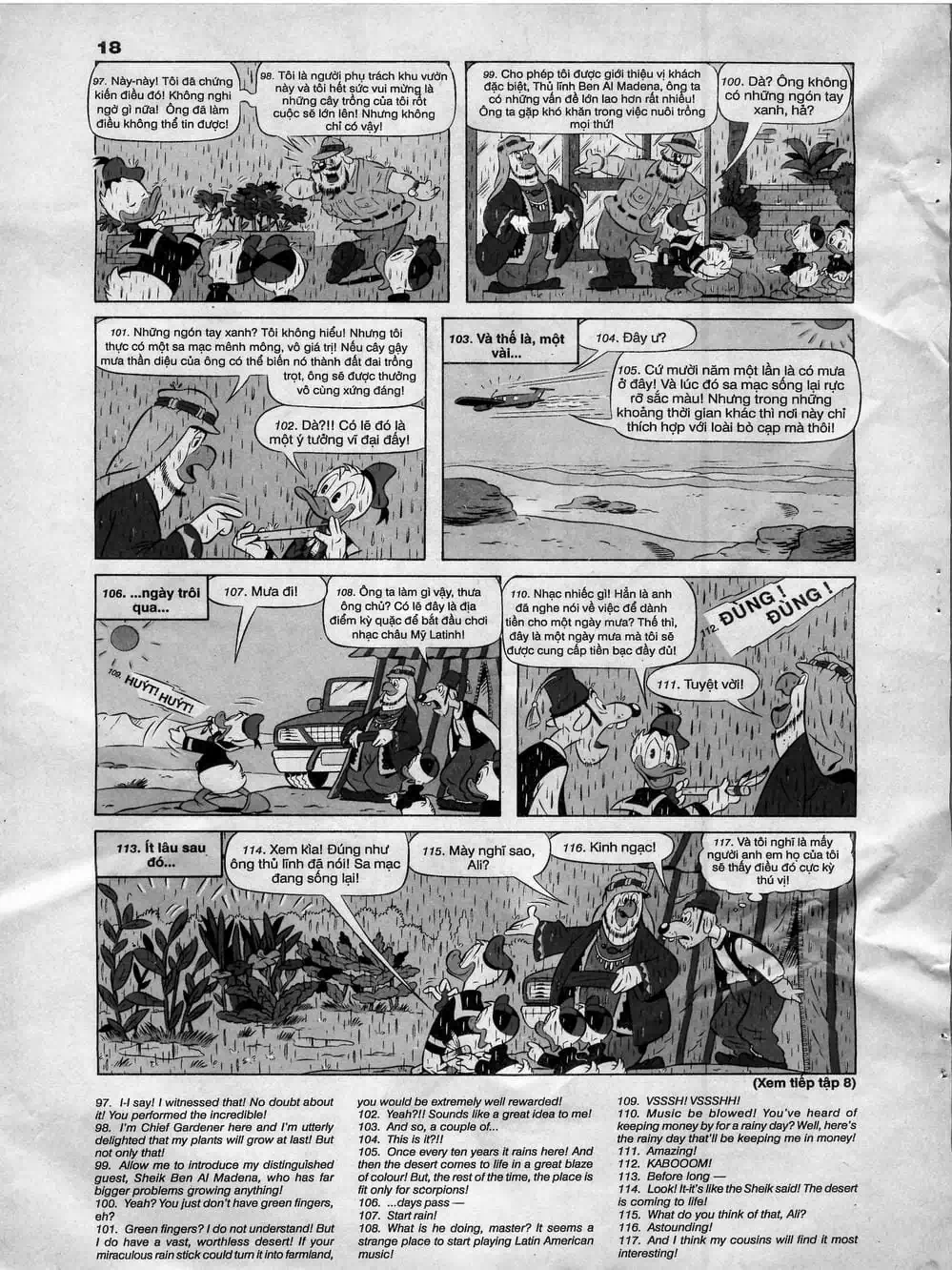 Truyện Tranh Donald Và Bạn Hữu trang 2