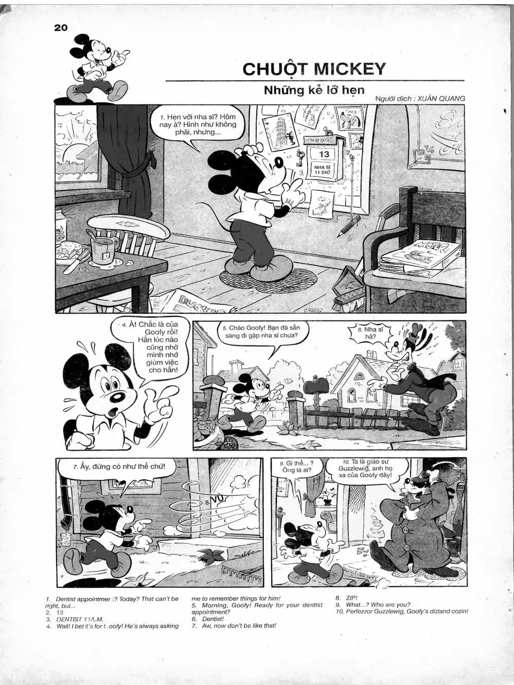 Truyện Tranh Donald Và Bạn Hữu trang 2