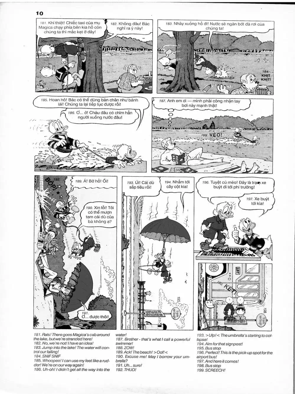 Truyện Tranh Donald Và Bạn Hữu trang 2