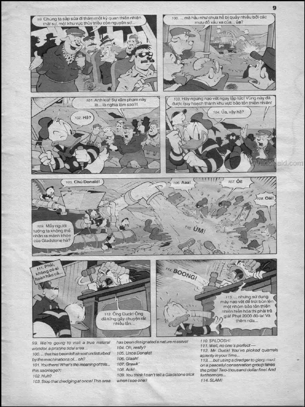 Truyện Tranh Donald Và Bạn Hữu trang 2