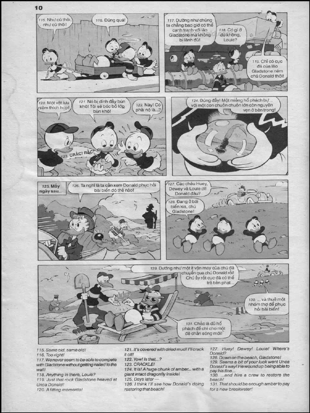 Truyện Tranh Donald Và Bạn Hữu trang 2