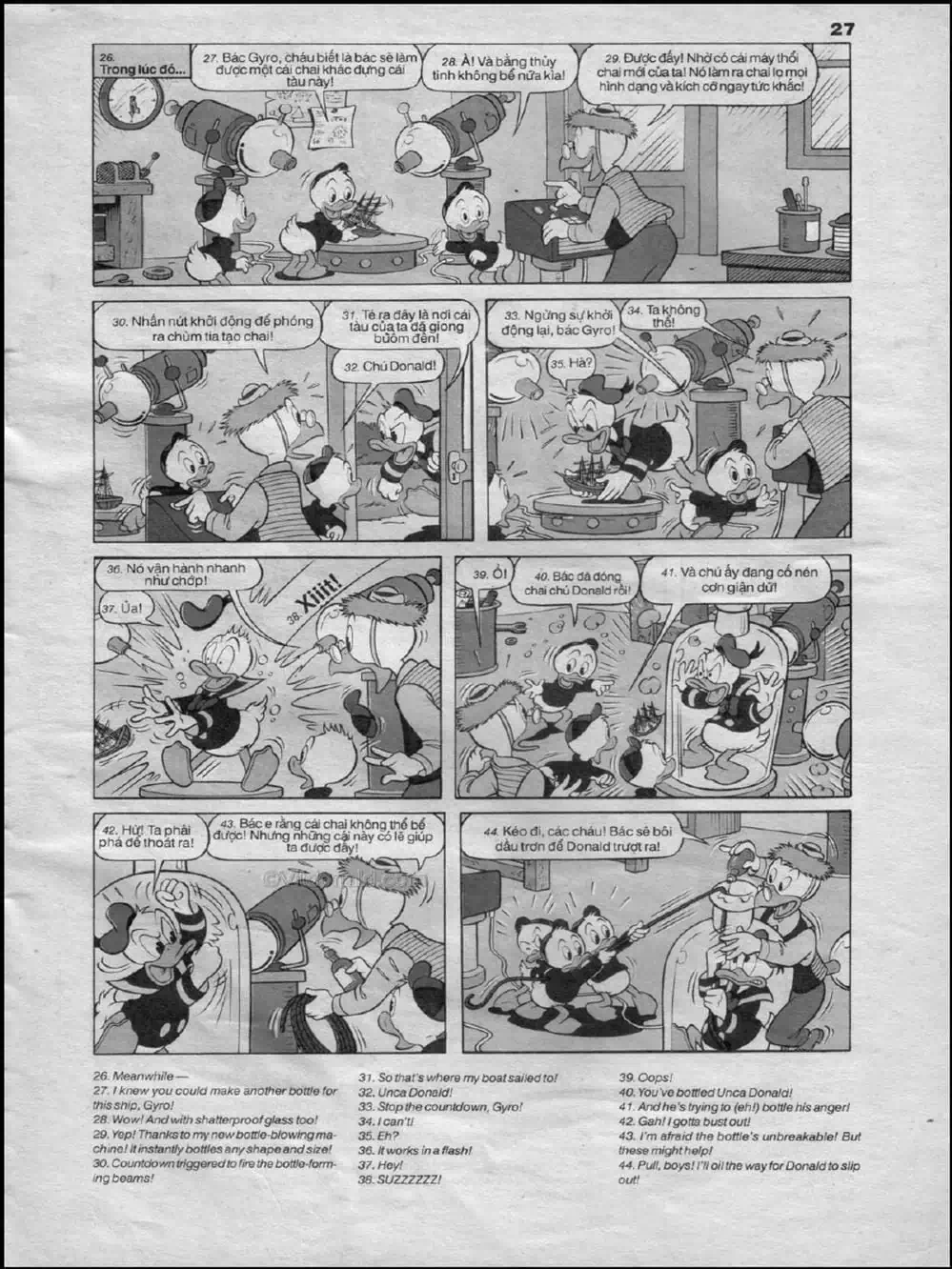 Truyện Tranh Donald Và Bạn Hữu trang 2
