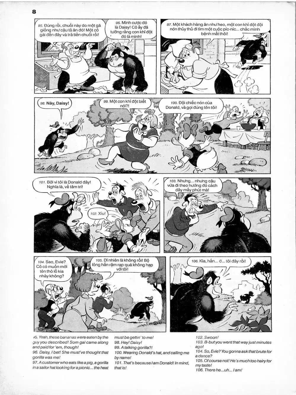 Truyện Tranh Donald Và Bạn Hữu trang 2